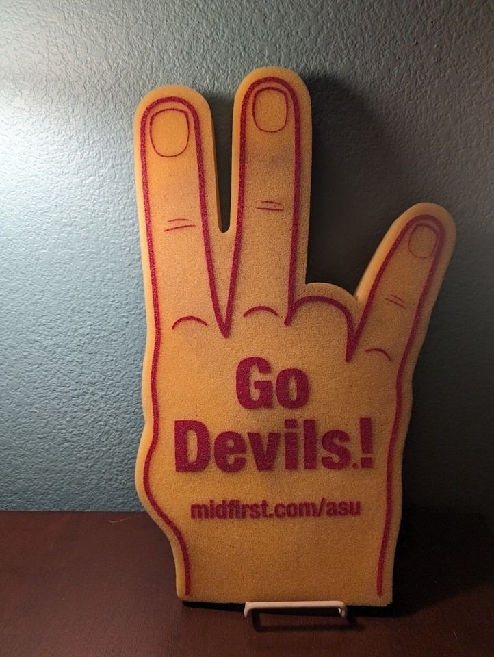 ASU Football Foam Fingers Arizona State Sun Devils Fork Shocker