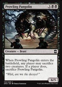 Prowling Pangolin - Foil x1 - Eternal Masters - NM-Mint, English - Eternal Maste