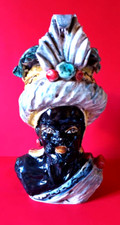 Testa Di Moro In Ceramica Di Caltagirone (Verus) primo anni 2000