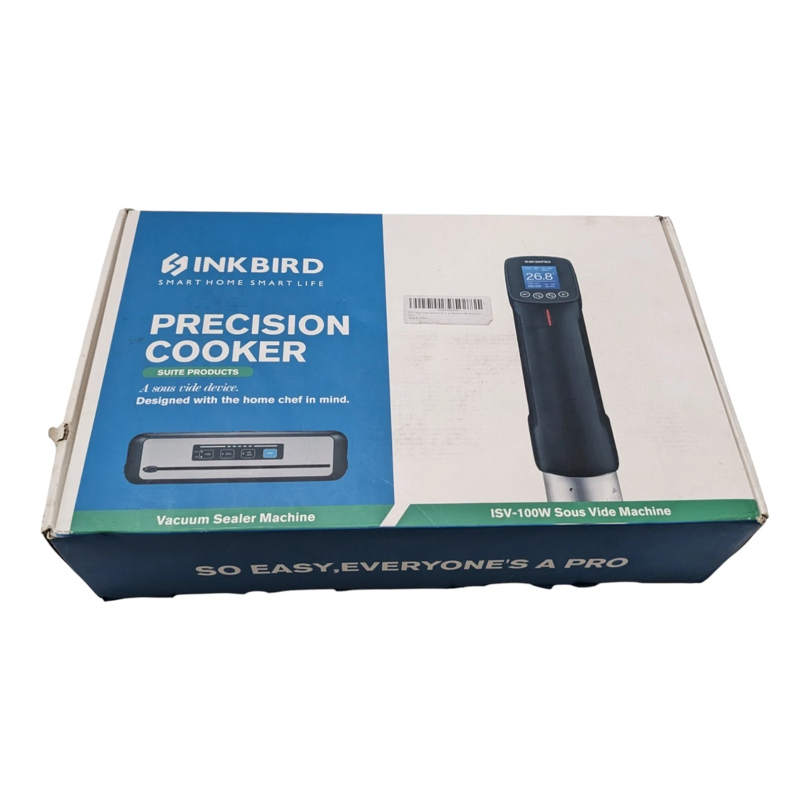 INKBIRD Sous Vide Precision Cooker WiFi Vacuum Sealer Machine Food Saver Storage
Opens in a new wind