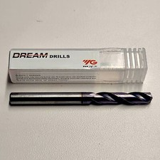 6.4mm SOLID CARBIDE DREAM DRILL 3XD TiAlN COATED W/O COOLANT #DH404064 LOC31