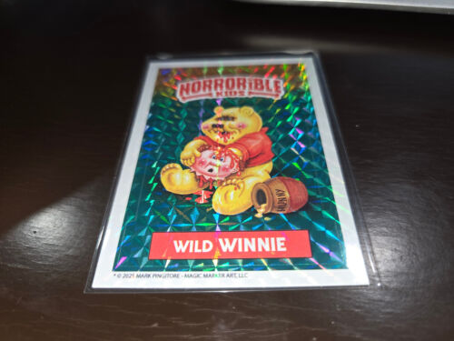 C66: Horrorible Kids Series 9 Wild WINNIE FOIL #312a GPK Garbage Pail Kids - Picture 2 of 5