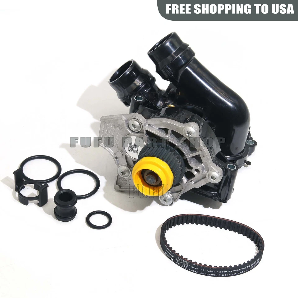 Kit de bomba de agua OEM para A4 A3 TT VW Tiguan Jetta Golf Beetle CC 1.8 2.0T CCTA EE. UU. Foto 3 de 4