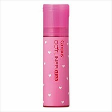 Kokuyo Tape Glue Campus Dot Liner Stick Disposable Pink D900-06p