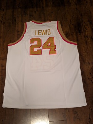 NEW MITCHELL & NESS ABA PITTSBURGH CONDORS MIKE LEWIS JERSEY SIZE