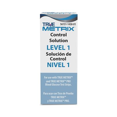TRUE METRIX Blood Glucose Control Solution Level 1 1 X 3 mL R5H01-1