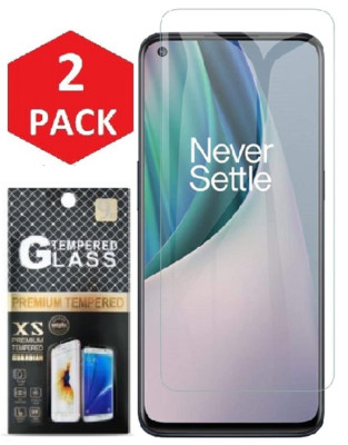 2x OnePlus Nord N10 5G Panzerfolie Schutzglas 9H Glas Display Schutz Folie 