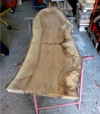 Walnuss Nussbaum Bohlen Drechselholz Tischplatte Möbelbau Waschtisch,199x48x4cm