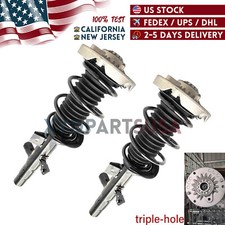 2X Front Shock Struts Assys w/EDC Fit BMW 3 4 Series F30 F31 228i 428i 430i RWD