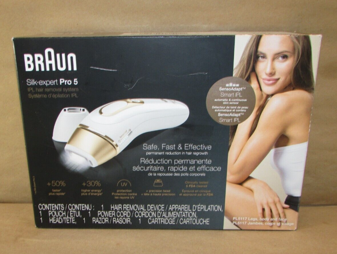 DEPILADORA IPL BRAUN SILK EXPERT 5 PL 5117