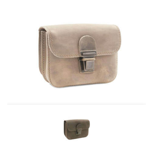 Gürteltasche Aus Vintage-Leder Für Herren – Verstellbar, Mit Mehreren Fächern, 22x5x12 Cm (Retro-Style)
