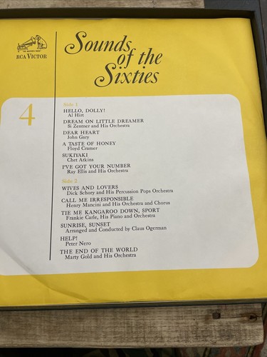 “Sounds Of The Sixties” 5 LP Box Set/RCA RVA80 (EX) 1966 - Picture 9 of 11