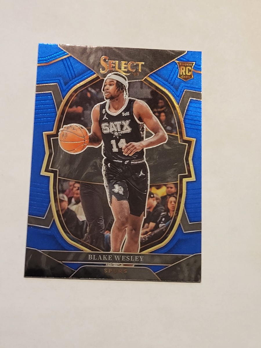Blake Wesley 2022-23 Select Concourse Rookie RC Blue Prizm #97