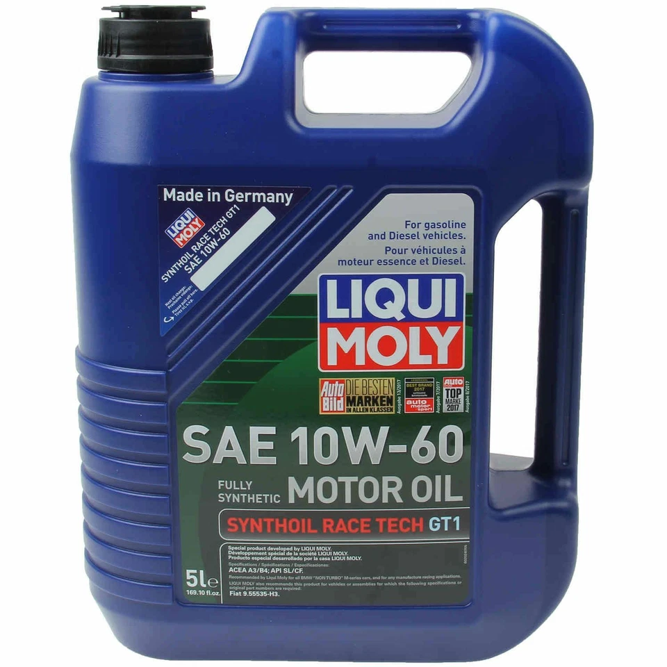 (7x LiTer) KIT 10w60 RACE TECH GT1 Aceite de motor para BMW M3 M5 M6 z3M z4M z8 Foto 3 de 4