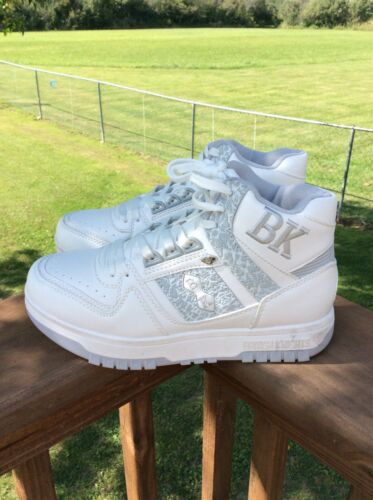 Zapatos de caña alta British Knights para mujer talla 5,5 blanco glaciar nuevos en caja abierta - Imagen 3 de 14