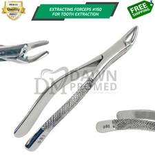 Dental Universal Extracting Forceps 150 for Upper Incisors Root Teeth Surgical