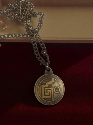 Alte Disney Vintage Halskette, Retro Anhänger Sammlung, Metall, gebraucht selten