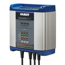 Guest 2731A Guest On-Board Battery Charger 30A / 12V; 3 Bank; 120V Input