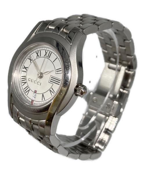 Gucci 5500L Women's Stainless Steel Watch White Dial Used thumbnail 2