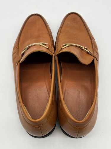 Wolf And Shepherd Loafers Men's 12 Tan Brown Leather Belmont Horsebit Dress Shoe - 第 13/14 張圖片