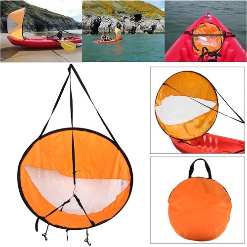 Paddle Board Segel Windsegel 42 Zoll Faltsegel für Kajaks und Kanus - Bild 12 von 20