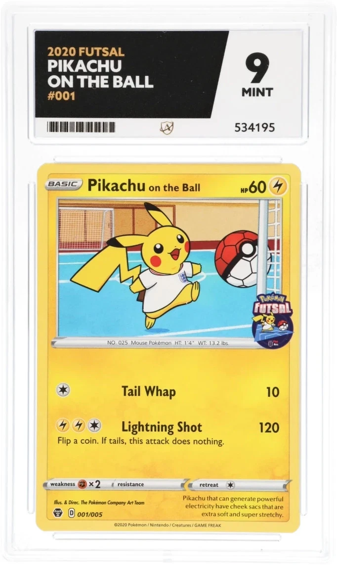 Pikachu on the Ball 001/005 Miscellaneous Cards & Products for