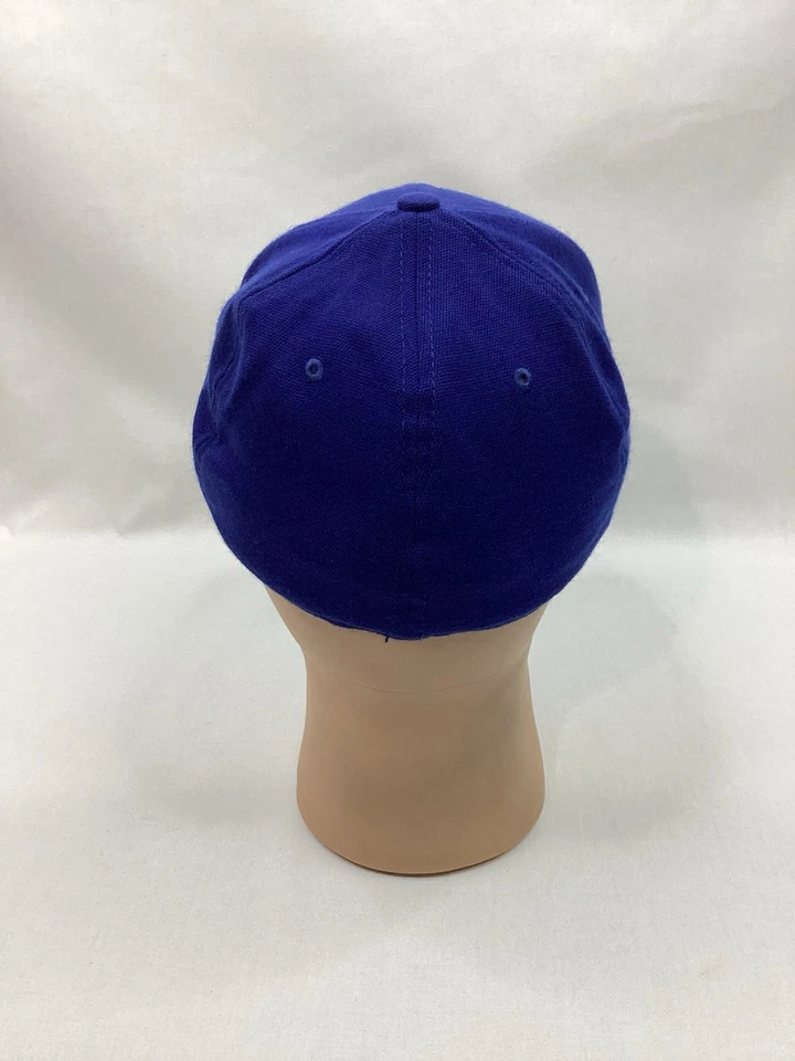 Boné Nike True Hat mistura de lã azul tecnologia Flex-Fit Lg/Xlg elástico para caber OSFM - Imagem 3 de 4