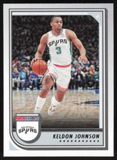 Keldon Johnson 2022-23 Hoops: #151 San Antonio Spurs