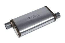 Street Max SM11265 4"x9" Oval Body Muffler 2.25" Offset In / 2.25" Offset Out