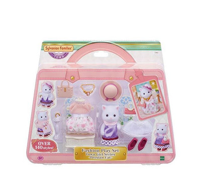 Sylvanian Families Calico Critters Stadtmädchen Perserkatze ältere Schwester ...