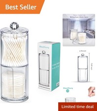 Crystal Clear Acrylic Apothecary Jars - Set of 2