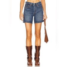 Levi's Mid Thigh Short Size 28 in Broken Midnight