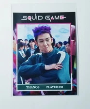 SQUID GAME THANOS CUSTOM NOVELTY ART CARD WITH BACK PLAYER 230 T.O.P