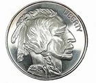 1 Troy Ounce - Buffalo / Indian Head .999 Fine Silver Round #4