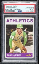 PSA/DNA 1964 Topps Tony LaRussa #244 Certified Authentic Auto HOF 3hd
