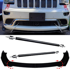 For Jeep Front Bumper Lip Spoiler Splitter Body Kitstrut Rods For Jeep Front Bumper Lip Spoiler Splitter Body Kitstrut Rods