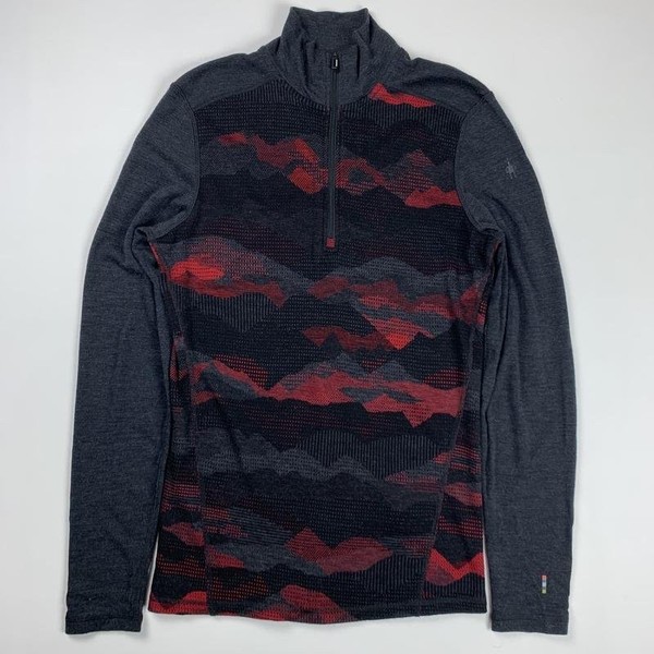 Men Smartwool Pullover Grey Wool 36 / S / 44