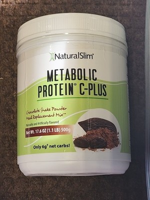 NaturalSlim Metabolic Protein Shake Powder with Collagen   Meal Replacement
