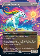 Crested Sunmare - Foil LP MTG Secret Lair Drop Series