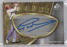 2024 SP Game Used Inked Drivers SP Greg Norman #ID-GN Auto 6kv