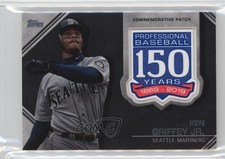 2019 Topps Update 150th Anniversary Manufactured Ken Griffey Jr Patch HOF 1p00