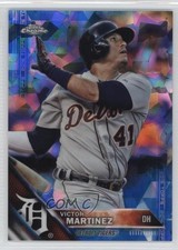 2016 Topps Box Set Chrome Sapphire Edition /250 Victor Martinez #340 2f4