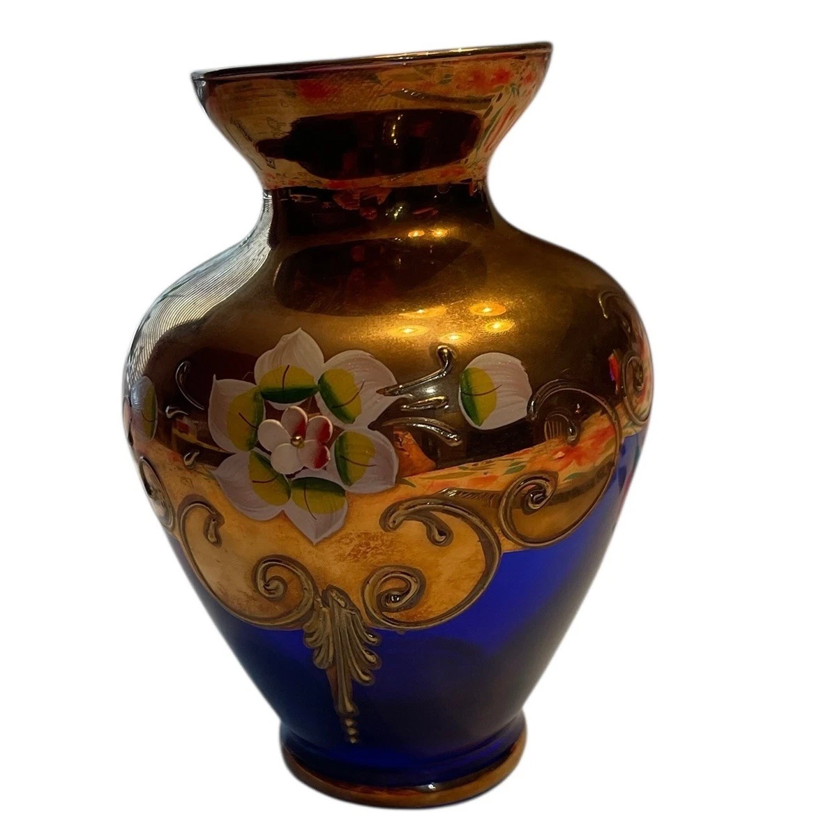 Murano Glass Blue Vases for sale - eBay