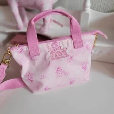 LoveShack Fancy x Victorias Secret Pink Mini Tote Bag Limited Edition Rare