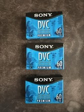 Sony Mini DVC Digital Video 60 Min (90 Min LP) Premium Tapes 3 NEW/SEALED