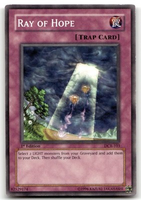Ray of Hope DCR-103 1st Edition Common Yu-Gi-Oh TCG MP