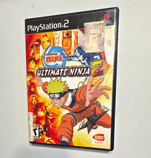 Bandai Namco Naruto: Ultimate Ninja 2 (Sony PlayStation 2) Fighting Disc W/Case