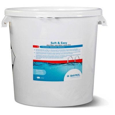BAYROL Soft & Easy 16,8 kg Pool Schwimmbad Aktivsauerstoff Ohne Chlor Chlorfrei