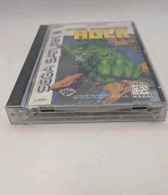 FACTOY SEALED Incredible Hulk: The Pantheon Saga Sega Saturn 1997 NEW