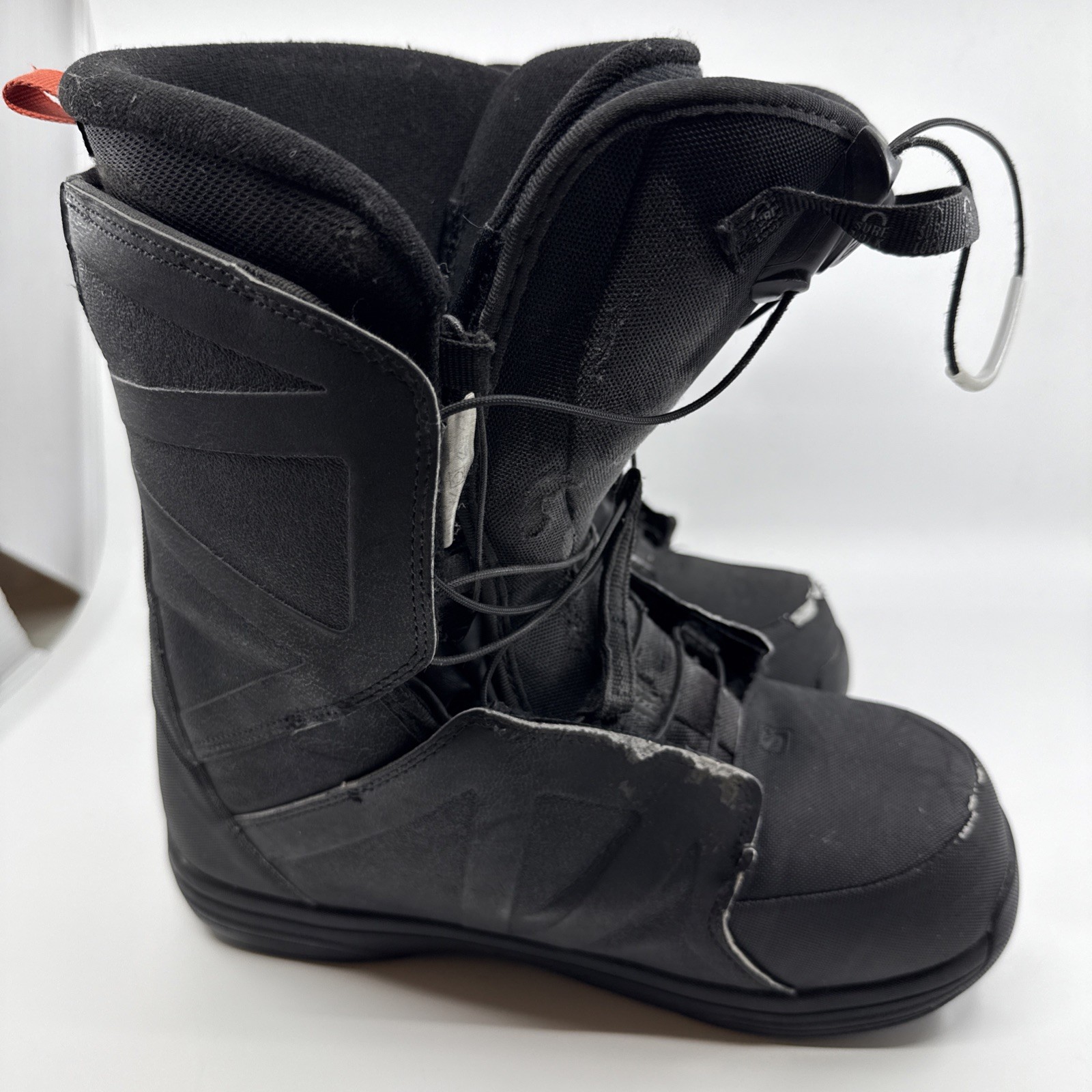 Stivali da snowboard Salomon Faction RTL BOA da uomo taglia US 9 stivali da neve neri